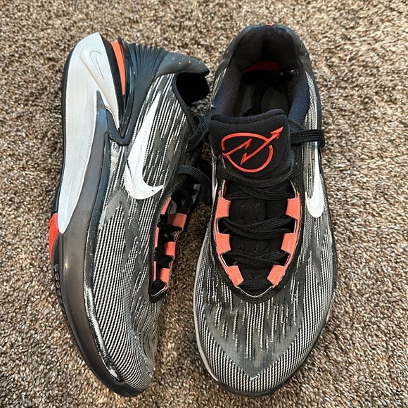 Nike Air Zoom G.T Cut 2 Black White Anthracite DJ6015-001 Men's Size 7 - Picture 1 of 5